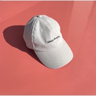 หมวกฮิต Tan Cap หมวกสีกากี ทรงเบสบอล ปักลาย sleepy murphy