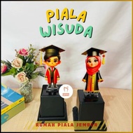 Custom Acrylic Graduation Trophy - Award Trophy