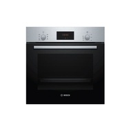 【含標準安裝】【BOSCH】67公升 嵌入式烤箱 經典銀 HBF133BR0N