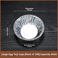 Disposable Aluminum Foil Cup Baking Pastry Cup Egg Tart Mold Cake Base Tray Egg Tart Tray Egg Tart M