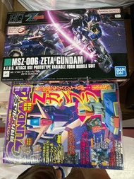 HG Z高達 + Z高達頭像(連書) HG Z GUNDAM + Z GUNDAM HEAD Display Base