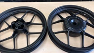ล้อแม็กซ์เรเดียล CLICK110/115Scoopy-iICON Tubeless ขอบ 14 ลายก้ามปู สีทองดำ พร้อมใส่ กับยางไม่มียางใ