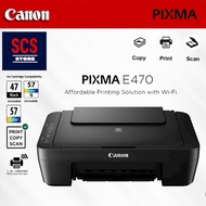 CANON E470 Printer Wifi All In One Inkjet