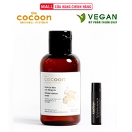 Combo Toner Nước bí đao cân bằng da Cocoon 140ml + Son dưỡng dầu dừa Bến Tre Cocoon 5g