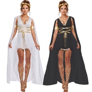 Halloween Costume Ancient Greek Goddess Costume Cleopatra Athena Dress COS Costume Halloween Costume