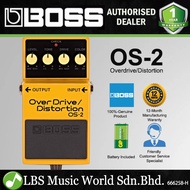 Boss OS-2 OverDrive Distortion Guitar Effect Pedal Over Drive (OS2 / OS 2)