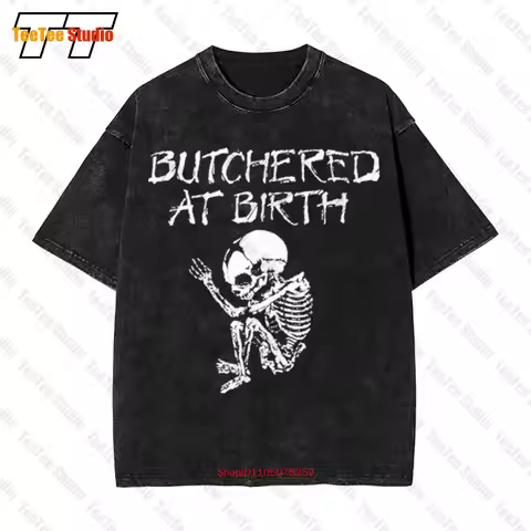 Cannibal Corpse Butchered At Birth Death Metal Rock Band Vintage Oversized T-Shirt V3P3
