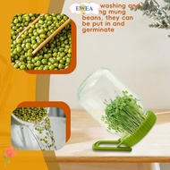 EWEA Sprout Maker Kit, Plastic Easy  Germination Sprouting Lids,  With Stand Bean Sprouts Grow Kit F