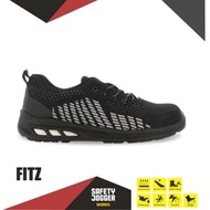 HITAM Safety Jogger Fitz Black Shoes - Black