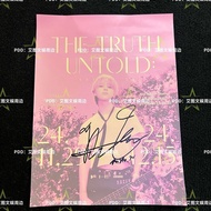 Jimin Park Jimin Autographed Poster Fidelity Tour BTS BTS Merchandise Fan Gift Collection