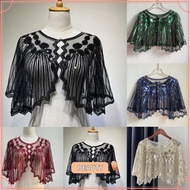 TOPBEAUTYMY Shawl Beaded Fashion 1920s Wedding Party Shawl