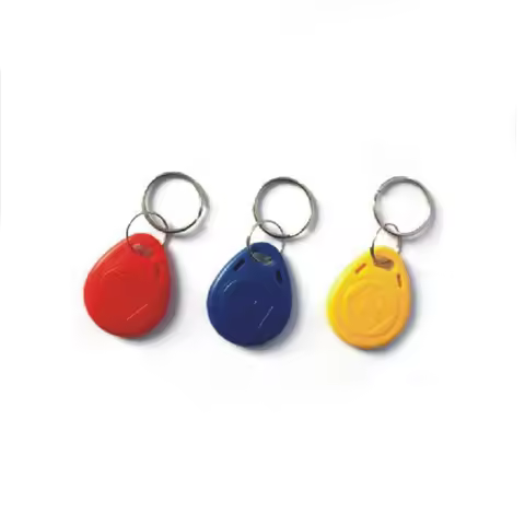 10pcs EM4100 125khz ID Keyfob RFID Tag Tags llaveros llavero Porta Chave Card Sticker Key Fob Token 