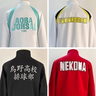HOLOUN Haikyuu Cosplay Costume Manga Anime Aoba Johsai High School Uniform Sportswear  Embroidery