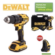 [ DEAL - FREE GIFT ] DEWALT DCD777D2 BRUSHLESS DRILL/DRIVER 18V XR 2.0AH LI C/W 2 BATTERY 2.0AH + 1 