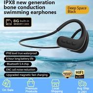【SG Local Stock】All‑Sport Waterproof Earbuds | IPX8 8GB MP3 Player + Bluetooth for Pool, Trail & Gym