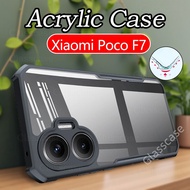 Xiaomi Poco F7 2025 Casing For Xiaomi Poco F7 F 7 pro ultra F7pro F7ultra PocoF7 PocoF7pro Acrylic C