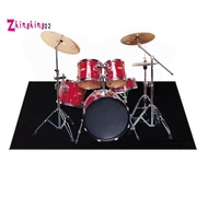 Drum Mat, 4Ft X 5.3Ft Drum Carpet Drum Rug Drum Pad Tightly Woven Fabric with Non-Slip Grip Bottom