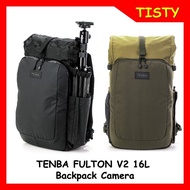 Tenba Fulton V2 16L Backpack Camera กระเเป๋ากล้อง (Black camo / TanOlive)