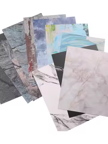 Nail Art Photo Props Japanese Style Marble Manicure Background Paper Nail Work Fields Display Board 