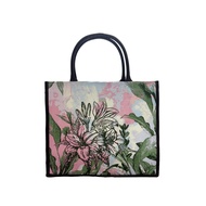 PASAYA Woven Art Bag x ROCK & FLOWER - R&F LILY Size M (33x31x15 cm.)