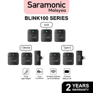 Saramonic Blink100 B2 / B4 / B5 / B6 2.4GHz Dual-Channel Wireless Microphone System