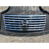 JDM Original Used Front Center Bumper Grill Grille Sarung Sarong V2 facelift NFL Depan Nissan Elgran