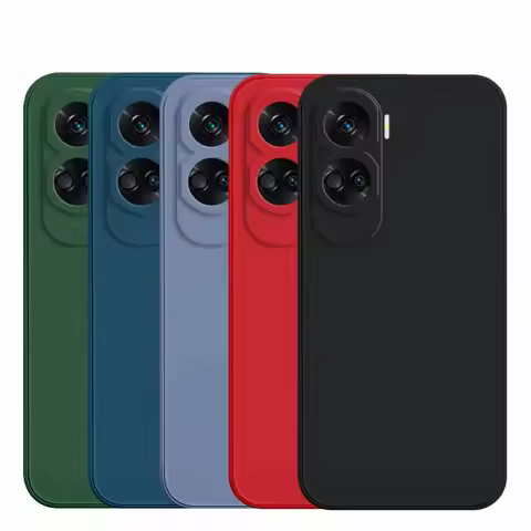 For Honor 90 Lite Case Honor 90 Lite 90 5G Cover Original TPU Shockproof Liquid Silicone Phone Back 
