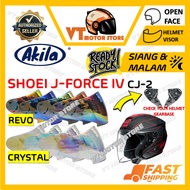 💥READY STOCK DEAL💥🔥SHOEI J-FORCE IV 🔥VISOR HELMET J-Cruise / J-Cruise 2 / J-Cruise 3 OEM by AKILA SI