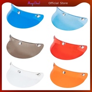 [MagiDeal] 3-Snap Helmet Peak Shield Open Face Retro Motorcycle Helmet Sun Visor Shield Protector, 1