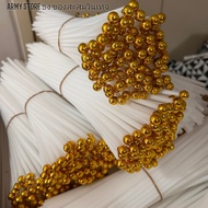 ก้านพลาสติก ยาว 27 - 30 เซนติเมตร สำหรับ ธงโบกมือ หัวสีทอง ใช้ในงาน DIY ประดิษฐ์ต่าง ๆ พร้อมส่งร้านค