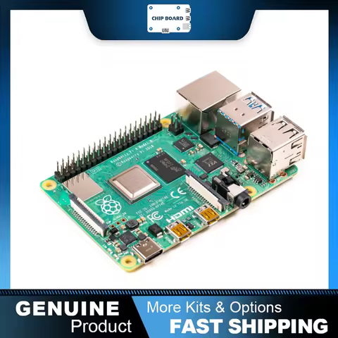Official Original Raspberry Pi 4 Model B Dev Board Kit RAM 2G 4G 8G 4 Core CPU 1.5Ghz 3 Speeder Than