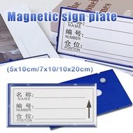 Price Tag Holder / Name Tag Rak Magnetik / Bahan Acrylic Berkualitas Price Tag Card
