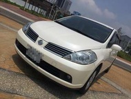 【全額貸】二手車 中古車 2007 TIIDA 4D 白