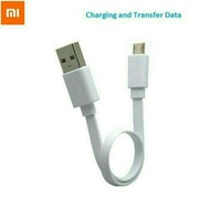 KABEL POWERBANK XIAOMI 20CM MICRO USB ORIGINAL 100% CABLE PB MI