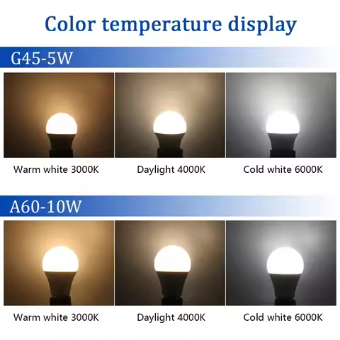 10PCS 12-48 Volt Low Voltage LED Light Bulb E27 B22 5W 10W Lighting Cold Warm White Lamp Work with S