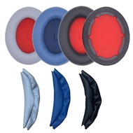 Replacement Ear Pads Headband Cushion Cover For 1MORE SonoFlow Headphones
