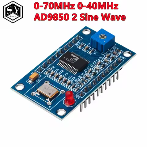 DDS Signal Generator Module Development Board 0-70MHz 0-40MHz AD9850 2 Sine Wave and 2 Square Wave