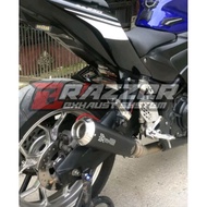 Racing exhaust silincer Copy Arrow includes db killer inlet 50mm Ninja250fi CBR250RR CBR150R CB150R 