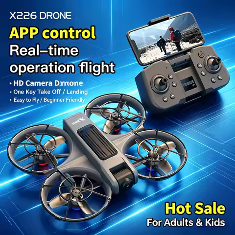 Lenovo 8K X226/X226VR Drone Professional Remote Control Helicopter Plane RC Dron With Screen Quadcop