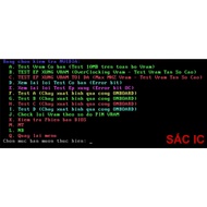 Vietnamese VRAM test TOOL - UEFI support - No need to knock commands