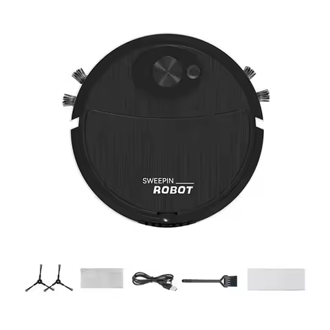 ABBZ-Mini Cleaning Sweeping Robot Automatic Vacuum Robot Ultra Thin Silent Cleaning Hard Floor Clean