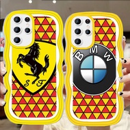 A-49 Fashion brand TPU Casing for Samsung S21 S25 S22 S20 FE Ultra Plus Transparent Case