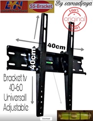 Bracket tv 40 inchi s/d 60 inchi vesa(jarak antar baut belakang tv max 40x40cm) universall