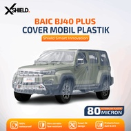 BAIC BJ40 PLUS Car Cover Thick PE Plastic Car Cover 80 Micron Waterproof-XSHIELD