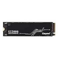 Kingston KC3000 PCIe 4.0 NVMe M.2 SSD - High Performance Storage for Desktop and Laptop PCs -SKC3000S/512G, Black, 512GB