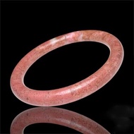 薔薇輝石 手鐲 全粉玉化 老礦原礦 內徑 56mm 玫瑰石 手環 桃花玉