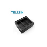 Telesin Batteries Charger with 3 Slots for Gopro Hero 9/10/11