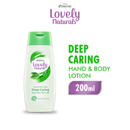 EMERON LOVELY Hand & Body Lotion Naturals Green Tea Botol 200ML