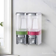 Soap Dispenser Double Head Electroplating Soap Dispenser Metal Color Soap Dispenser Box Soap Dispens