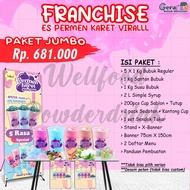 Promo Franchise Es Permen Karet Jumbo Berkualitas